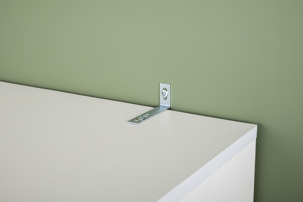 Гостиная Эйр композиция 2 белый PE шагрень, собирается на любую сторону