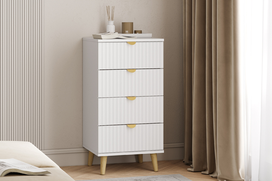 Комод Дакота НМ 040.17 меренга, белый