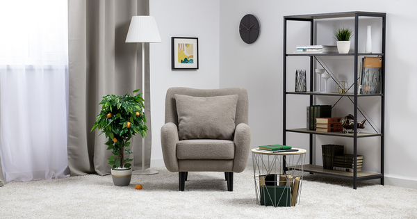 Кресло для отдыха Шон ТК 271 велюр Romeo 03 капучино