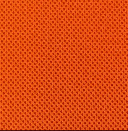 Кресло на колесах Эксперт Т эрго ткань-сетка оранж, подлокотник пластик Т образный, крестовина пластик, без качания